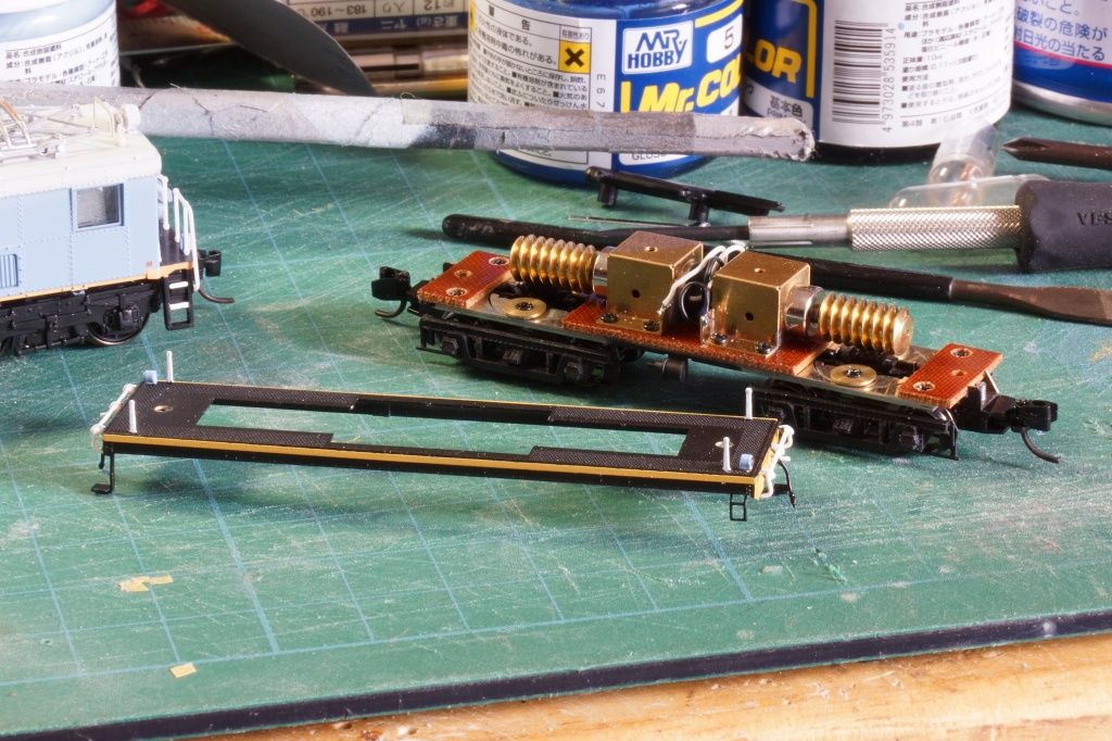 ワールド工芸 近江鉄道ED31 その4（完成） : Chihiroのブログ