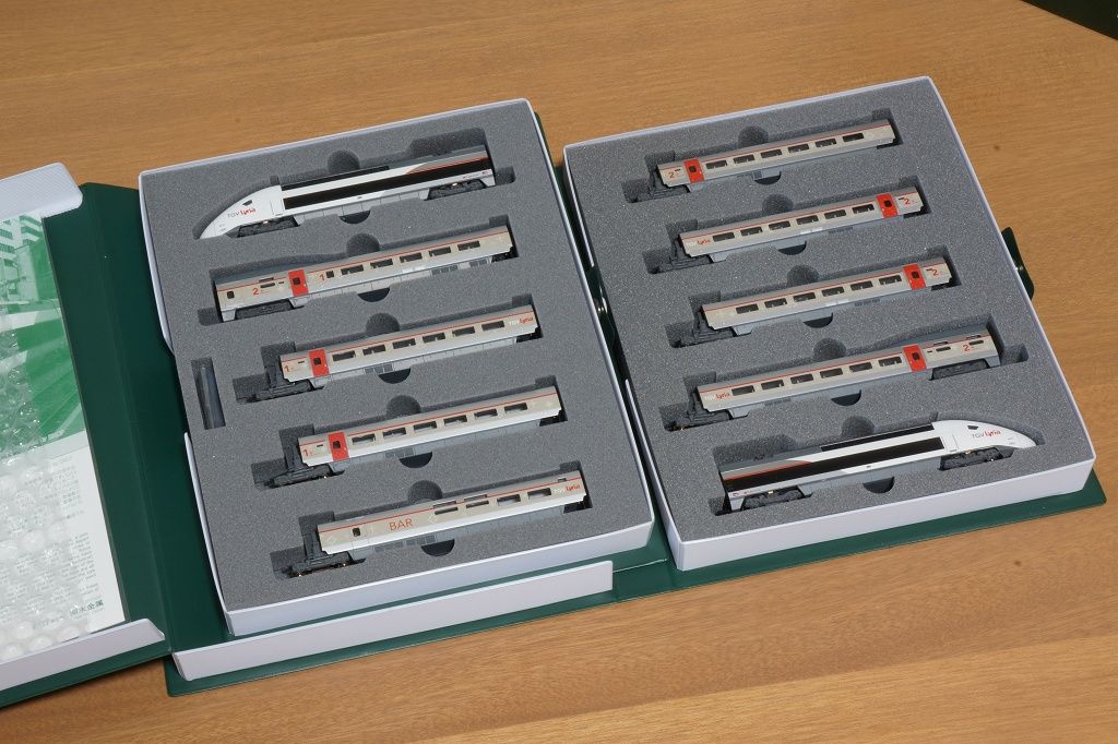 KATO TGV Lyria : Chihiroのブログ 模型鉄道の世界