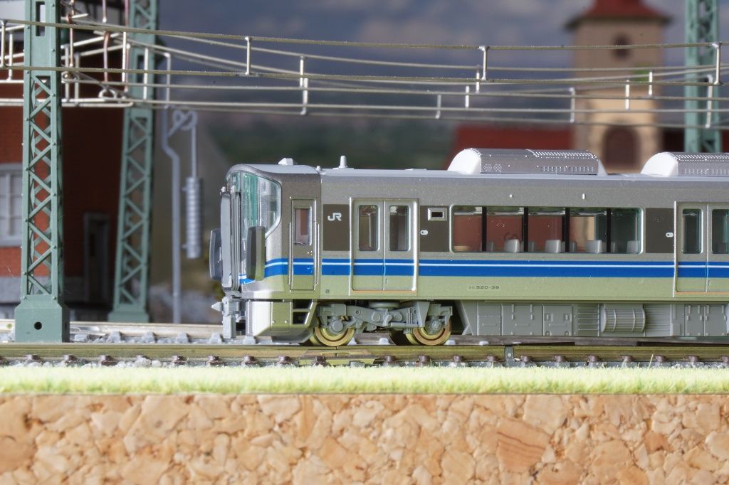TOMIX 521系3次車とKATOの2次車 : Chihiroのブログ 模型鉄道の世界