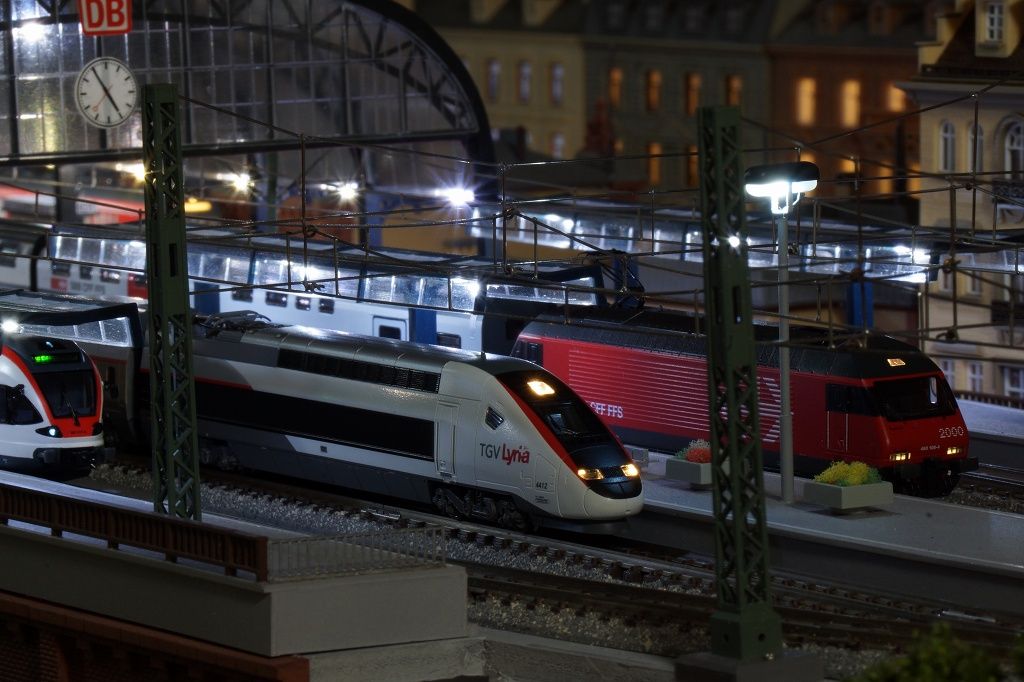 TGV 6両 kato ライト点灯動力動作確認済