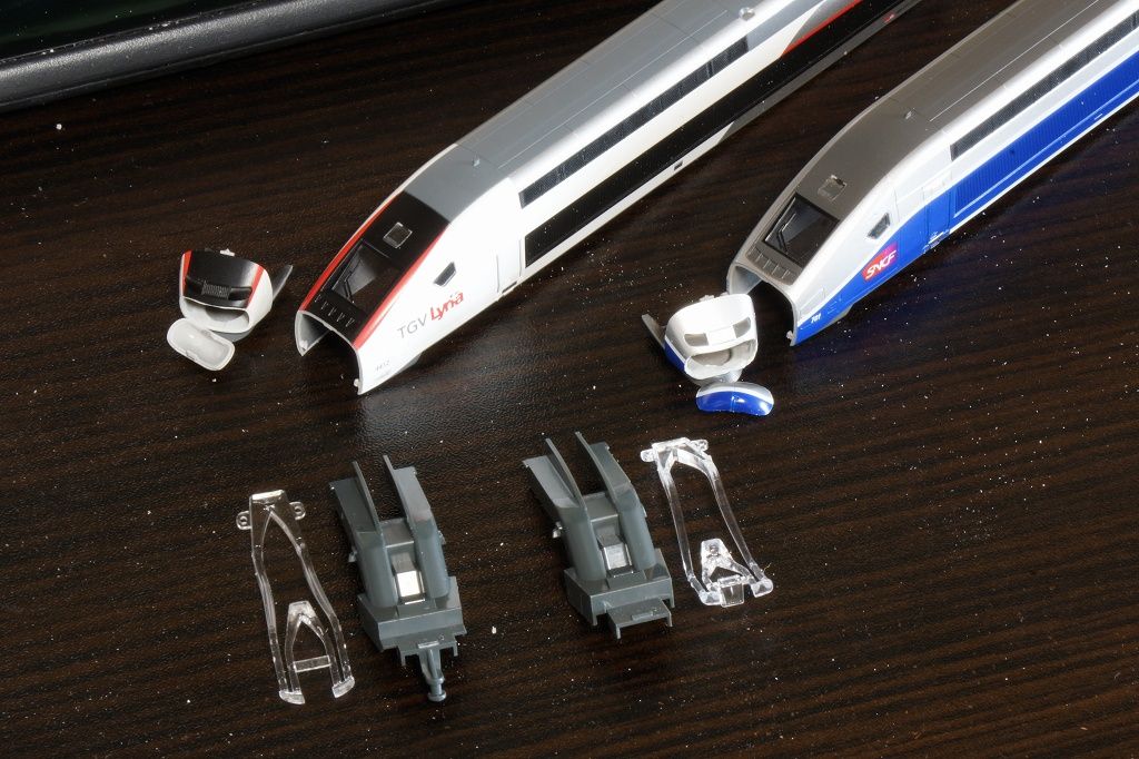 カトー TGV Duplex 先頭車2両 カトー TGV Duplex 先頭車2両 KATO Nゲージ TGV Réseau Duplex (レゾ