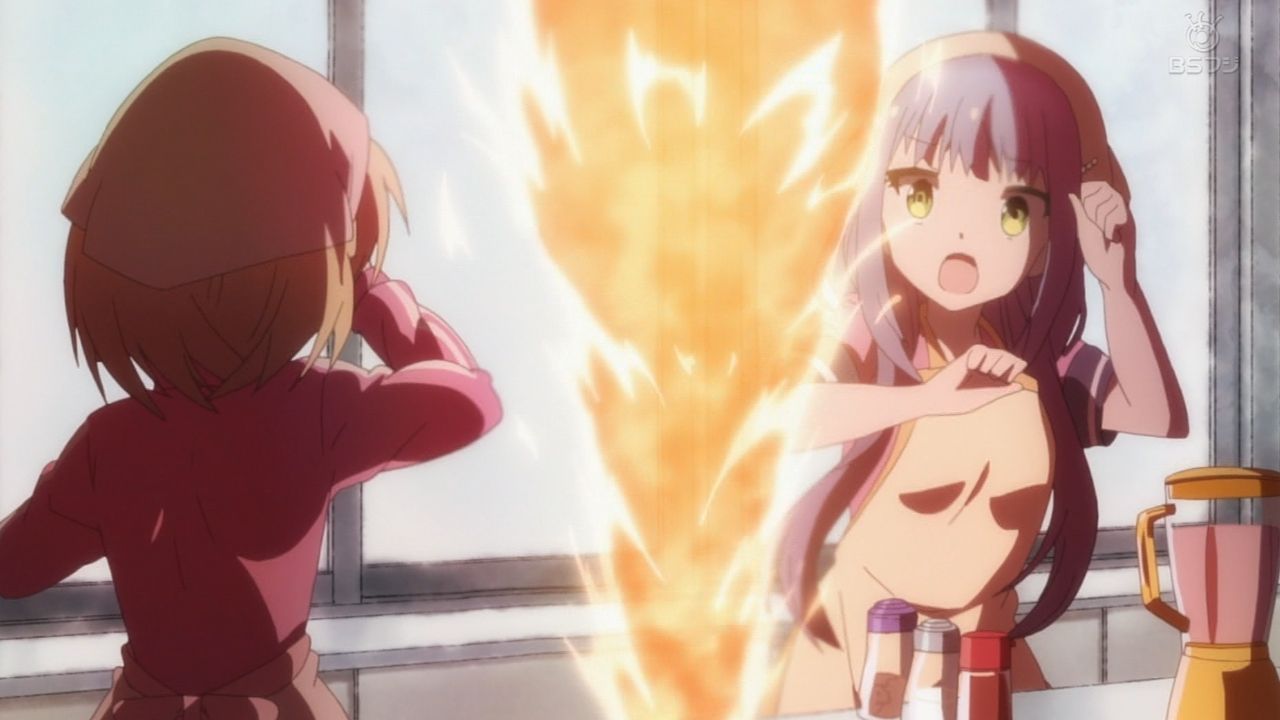 【あんハピ】9話感想 BS地方民 天然に見えて胸気にするはなこちゃん ちほ速 BSアニメ一覧表 新作・今期アニメ番組一覧