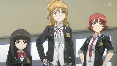 スクールガールストライカーズ 8話 感想 画像9
