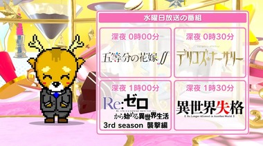 2024年秋BS深夜アニメ早見表 画像2