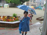 2雨の日の登園