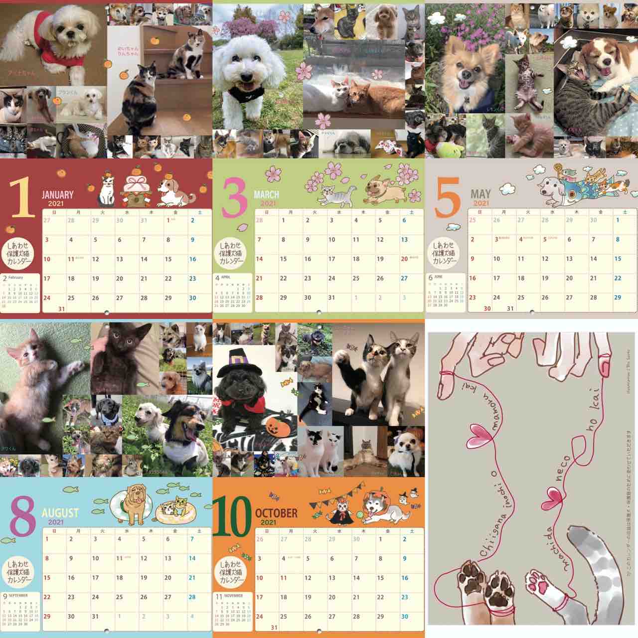 21年 しあわせ保護犬猫カレンダー 販売のお知らせ 小さな命を守る会 命をつなごう 21年 しあわせ保護犬猫カレンダー 販売のお知らせ 小さな命を守る会 命をつなごう