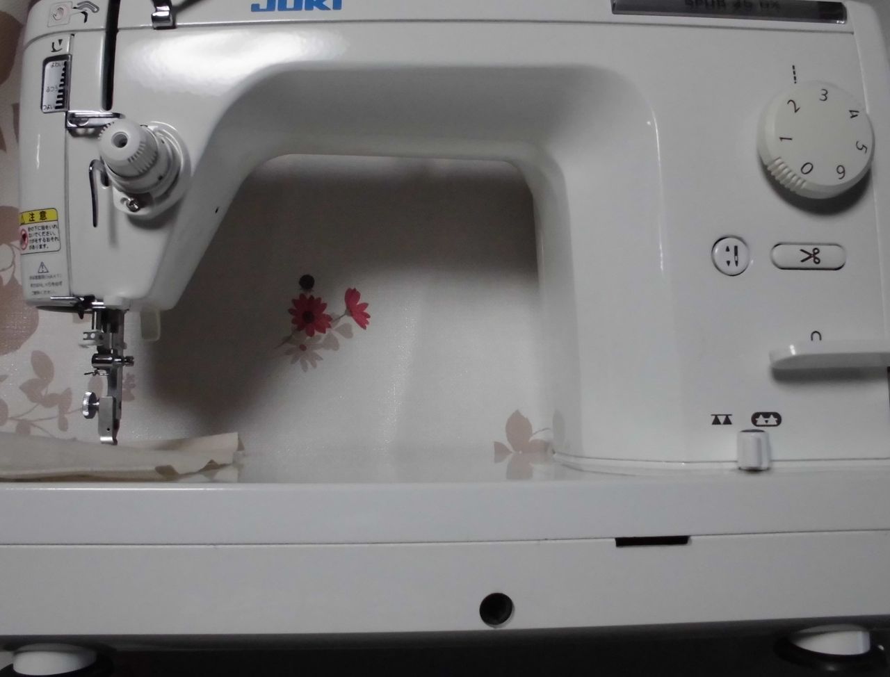 ○超美品○JUKIジュキーミシン シュプール SPUR 練ら 