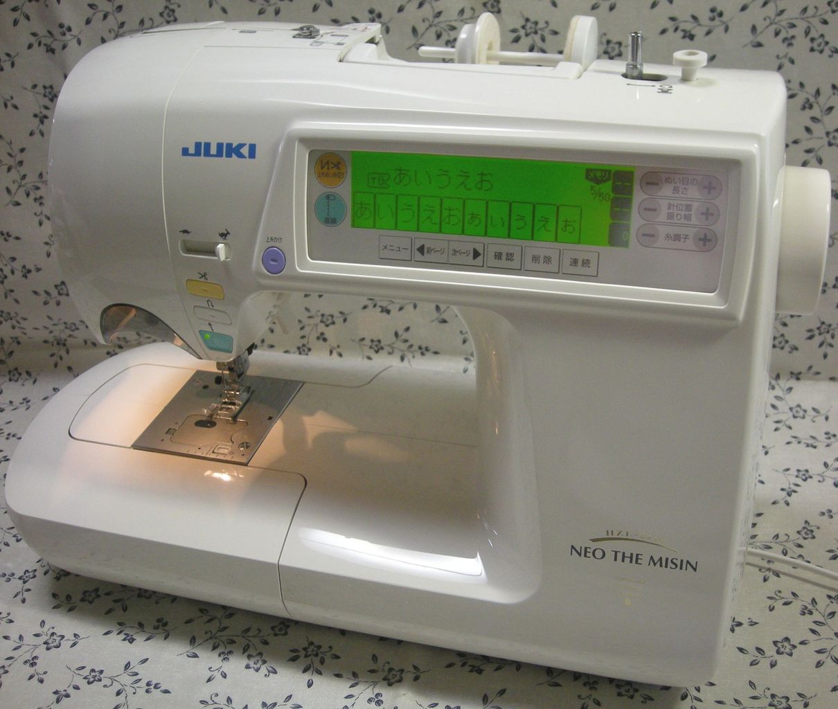 【1円~】【ジャンク】 ジューキ　HZL-2100　ケース　説明書JUKI JUKIコンピュータミシン HZL-2100 NEO THE MISIN