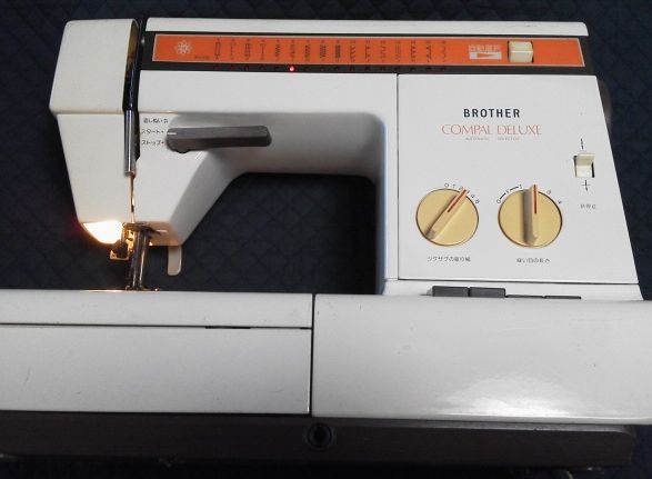 ブラザー レトロミシン コンパルデラックス ZZ3-B750 BROTHER ZZ3-B750 Compal DX ミシン ブラザー コンパル