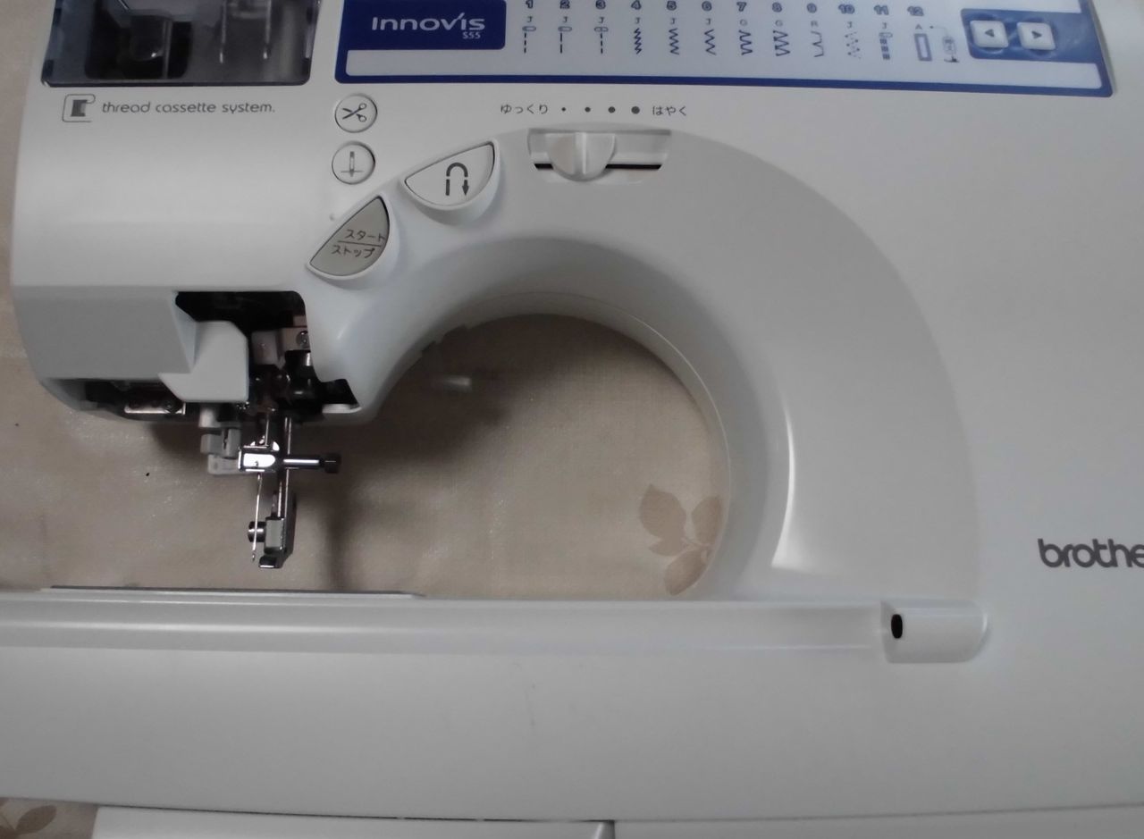 ブラザーミシン修理|innovisS55(イノヴィス)|糸カセットが入らない ブラザーミシン修理|innovisS55(イノヴィス)|糸カセットが入らない