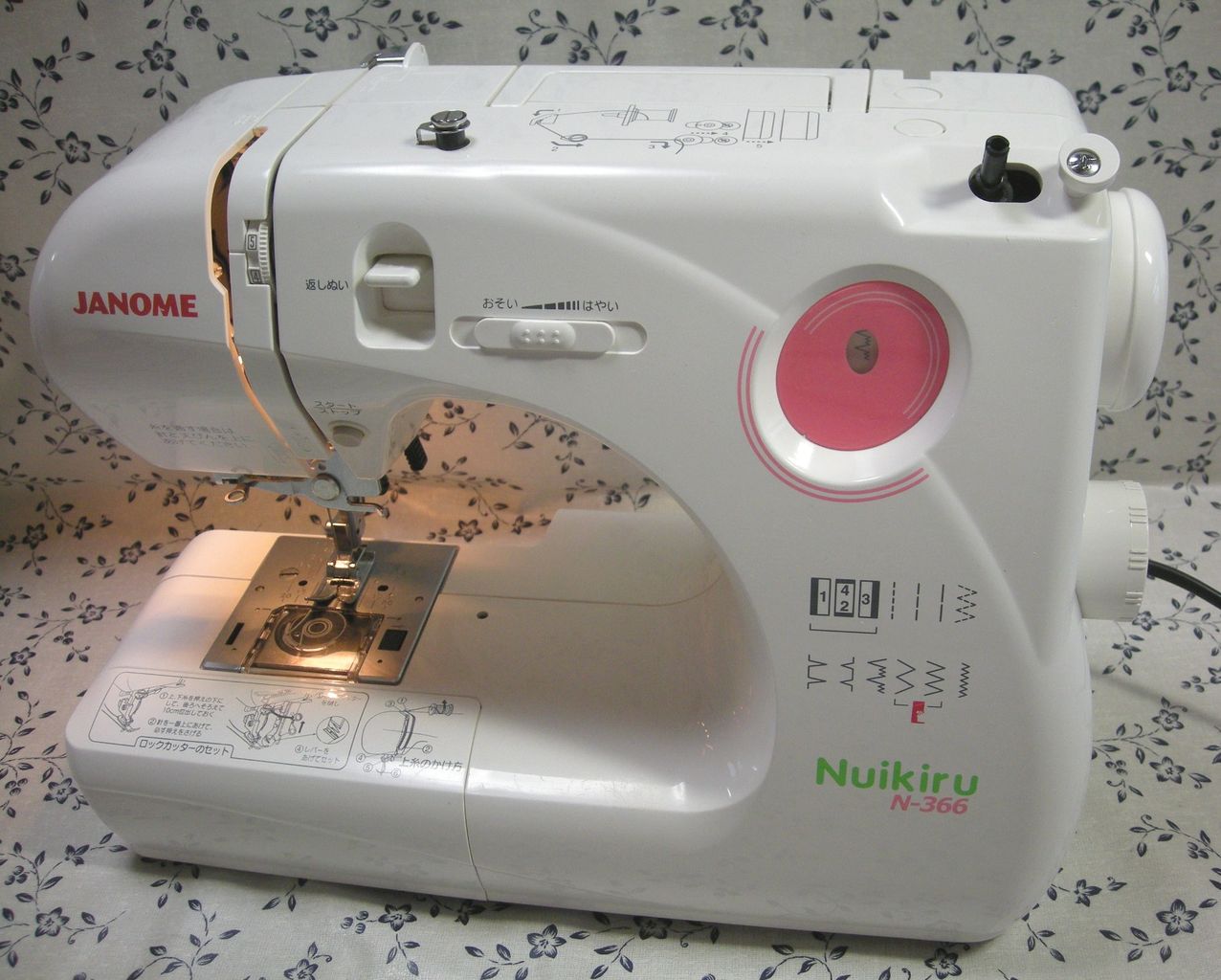 生活家電 ジャノメN-366 電子ミシン 付属品無し