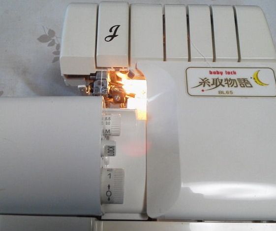 ロックミシン 糸取物語 BL68W 清掃整備済みロックミシン 糸取物語 