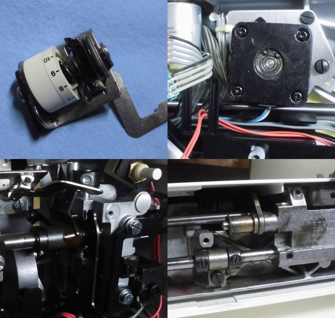 ベルニナミシン修理 Bernina1260 糸がぐちゃぐちゃになる ミシン修理 小さなミシン修理専門店