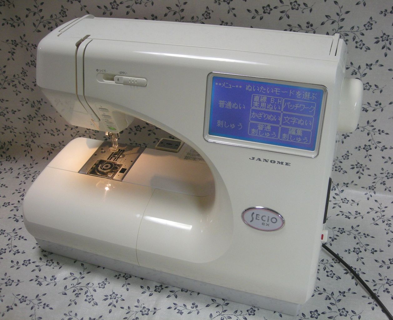 シンプルでおしゃれ ジャノメセシオEX9000型ミシン - crumiller.com
