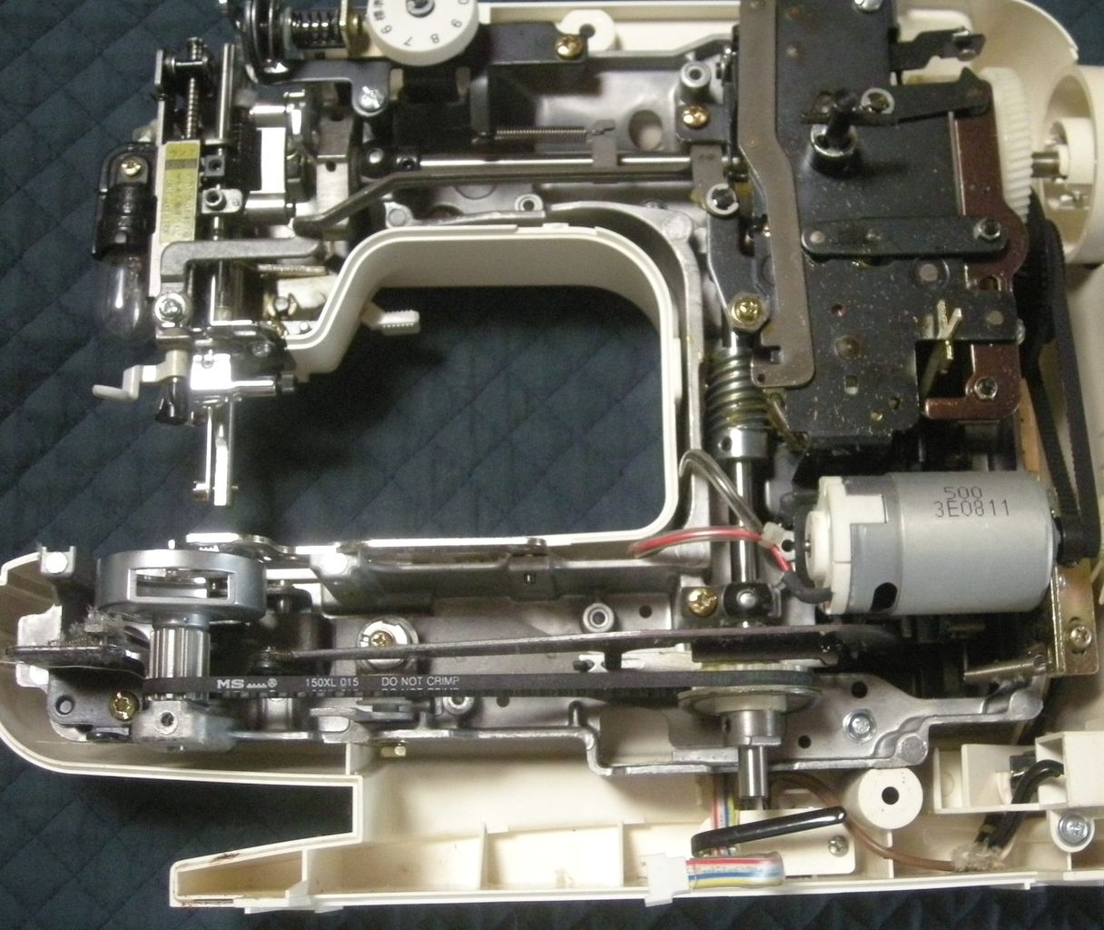ブラザーミシン修理｜BS-20（EL132）｜下糸をすくわなくなった 