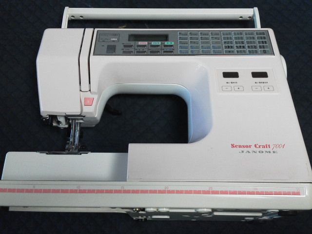 ジャノメミシン修理|センサークラフト7001|エラー5と表示され動か