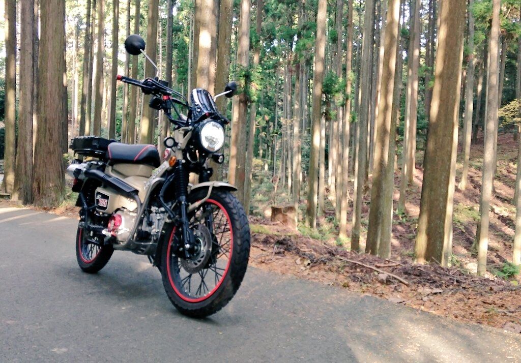Ct125 11月前半のカスタム 折りたたみコンテナ リアボックス の取り付け ちか と まどか のお散歩日和٩ W و Ct125ハンターカブ雑記帳 Ct125 11月前半のカスタム 折りたたみコンテナ リアボックス の取り付け ちか と まどか のお散歩日和٩ W و Ct125ハンターカブ雑記帳