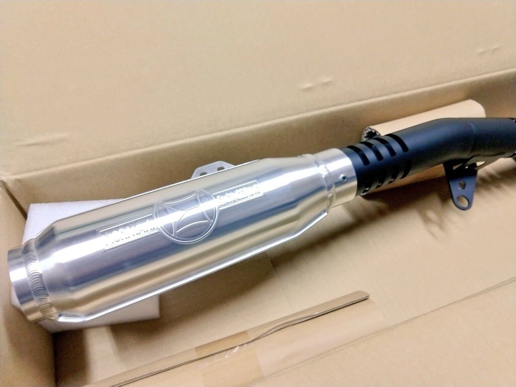 モナカ到着（モリワキ CT125専用マフラー「MONSTER」紹介