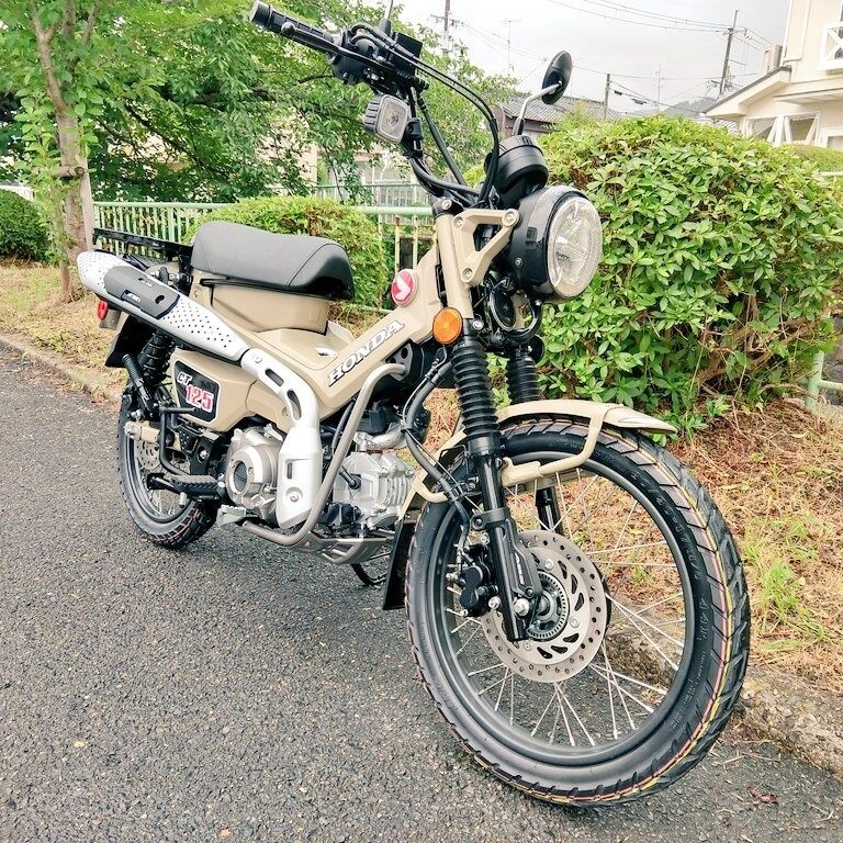 モナカ実走 モリワキ Ct125専用マフラー Monster 実走感想 ちか と まどか のお散歩日和٩ W و Ct125ハンターカブ 雑記帳