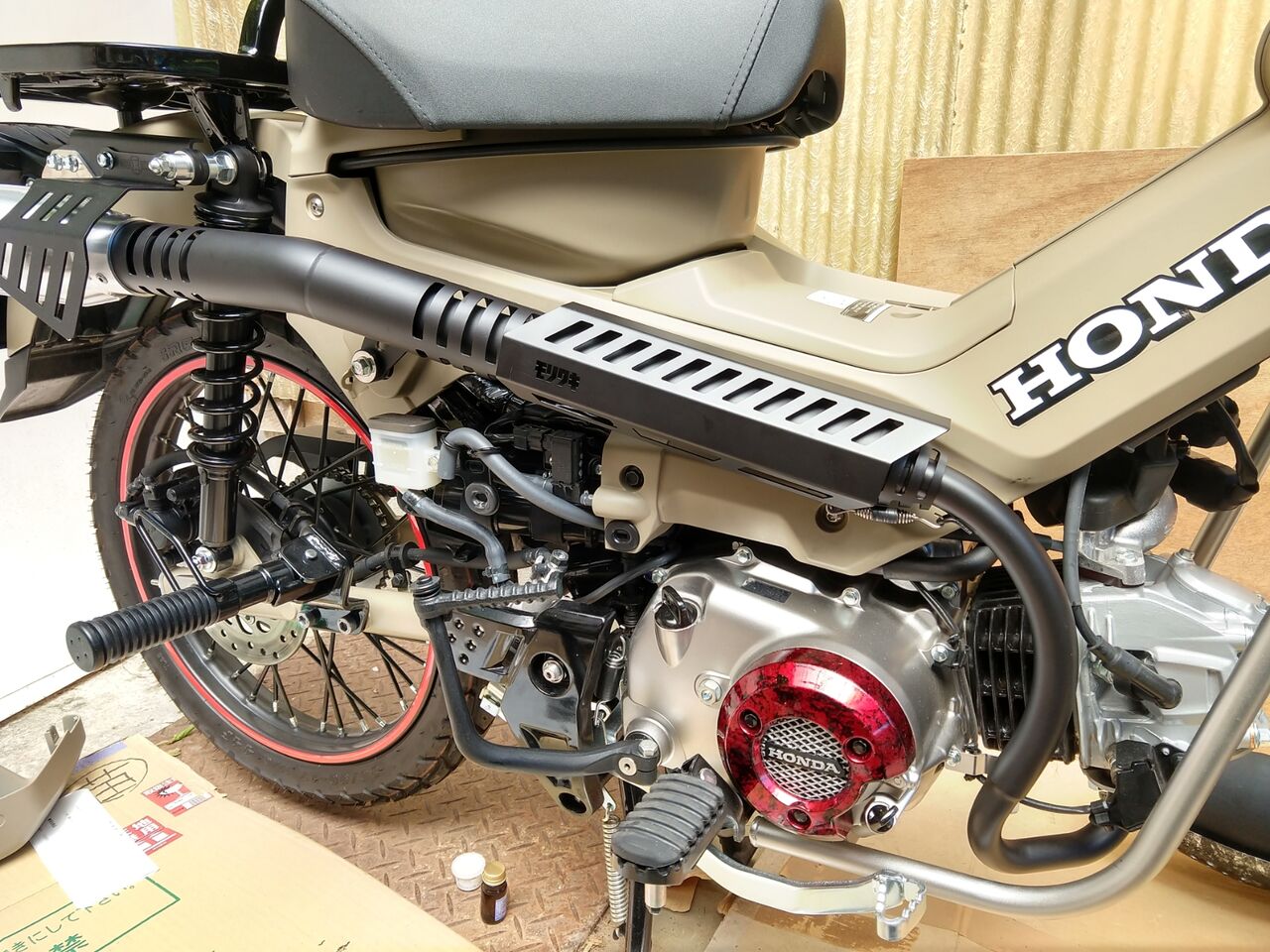 JA55 CT125　ハンターカブ　モリワキ　マフラー おまけ付