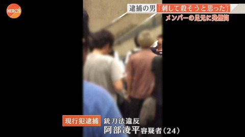 【欅坂46】握手会で発煙筒を投げ込んだ阿部凌平容疑者「好きなメンバーを刺して殺そうと思った」