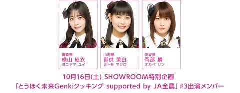 【悲報】やっぱりいばらぎ県は東北地方だった・・・【AKB48・チーム8】
