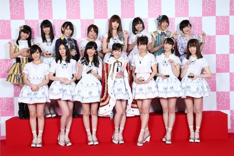 【AKB48】今の若手が神7入りすることの難しさは異常だよな【総選挙】