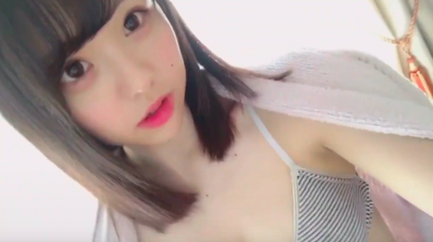 【動画】SKE48佐藤佳穂の「ビキニの日」にアップした動画がめちゃシコｗｗｗ