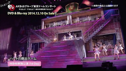 【AKB48】メンバーの悲願である東京ドームコンサートを今年こそ実現する方法