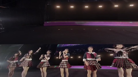 【AKB48】昨日の武道館で盛大なミスをして号泣きの17期布袋百椛ｃを励ます岡田奈々さん