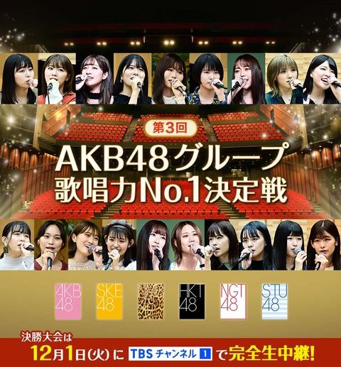 【STU48】 活動休止するなら「歌唱力No.1決定戦」の予選になんで出たんだよ・・・