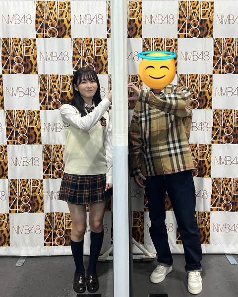 【悲報】NMB48の写メ会、分厚い壁で仕切られてしまう
