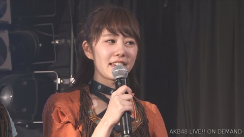 【AKB48】岡田彩花が劇場公演にて卒業発表