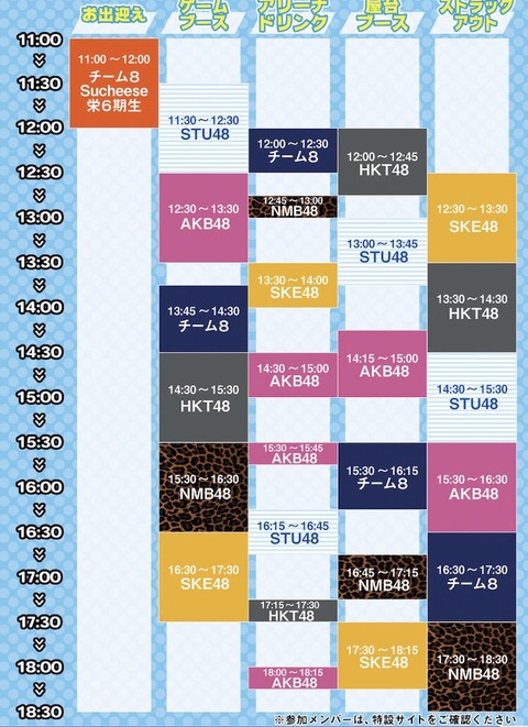【朗報】AKBグループ春フェス、全ての時間で撮影OK!!!