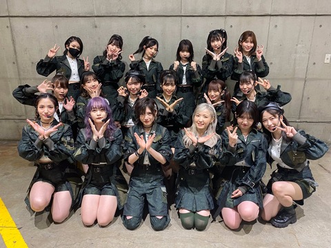 【AKB48】このままだと新規メンバー取ることなく既存メンバーが高齢化して3年後には解散してそうだよな