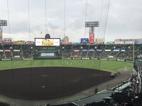 【参考画像】ソーシャルディスタンス保って客入れるとこうなる【プロ野球】