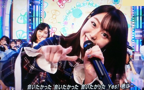 【AKB48】最後のレジェンドメンバー峯岸みなみさん、MステSPで爪跡を残す
