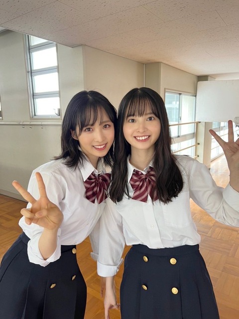 【画像】AKB48小栗有以(20歳)と秋元康の秘蔵っ子・飯沼愛(18歳)の最強美少女ツーショットが実現！