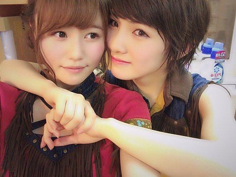 【AKB48】混浴ハンター岡田奈々さん、込山榛香をロックオン