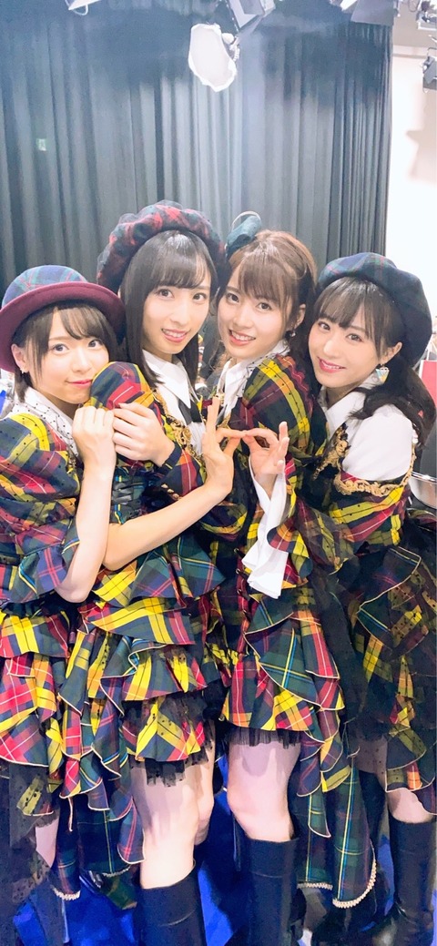 【AKB48】 しのぶ 「この4人、このままユニットデビュー出来そうなくらい バランスがいい。」