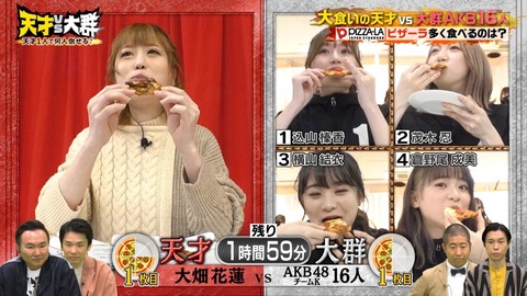 【AKB48】TBSにチームKがキタ━━━━(゚∀゚)━━━━!!【天才vs大群 ~1人で何人倒せる?~】