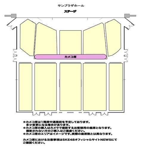 【SKE48】はたして新世代コンサートの女性/児童優先席：8,800円は埋まるのか？あくまで優先？