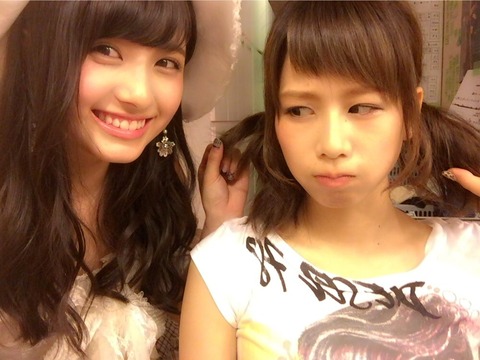 【AKB48】なーにゃのリクエストでツインテールにした大家が安定の公開処刑www【大和田南那・大家志津香】