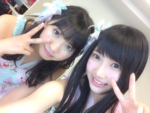 【AKB48】木﨑ゆりあと井上由莉耶のゆりゆりコンビのツーショットキタ━━━(゚∀゚)━━━!!【HKT48】