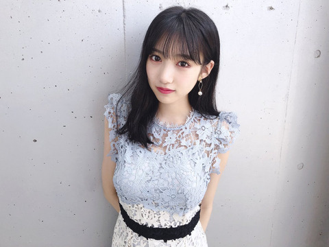 【NMB48】横野すみれ、山口真帆が着ていた伝説のSNIDELワンピースで握手会に