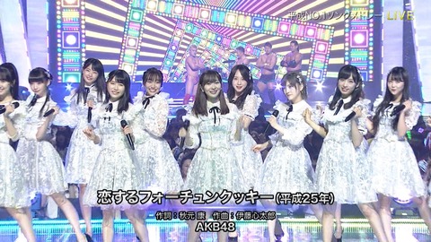 【ベストアーティスト2018】AKB48がキタ ━━━━(゚∀゚)━━━━!!