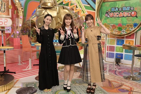 【NMB48】渋谷凪咲がセンターで両脇にレジェンド指原莉乃、松井玲奈の超豪華3ショットが感動的と話題