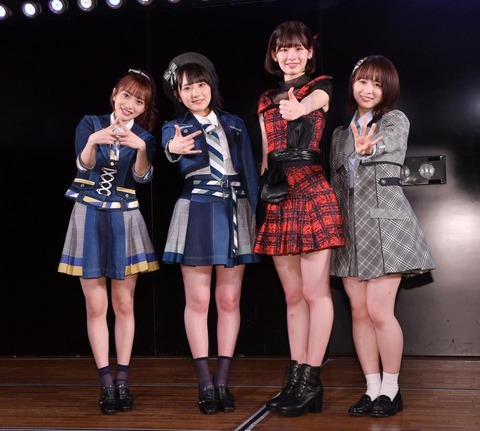 【AKB48】チームAキャプテン←お〇ぱい、チームKキャプテン←お〇ぱい、チームBキャプテン←お尻、チーム4キャプテン←