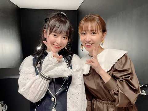 【AKB48】倉野尾成美「峯岸さんの卒コンで、大島優子さんと5分以上お話しできて泣いちゃった。握手券何枚分だろ?」