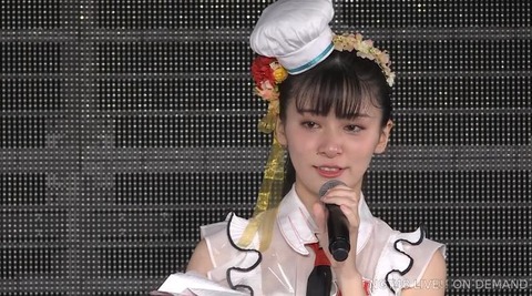 【#村雲颯香卒業公演】村雲颯香「相手の立場になって相手を思いやる気持ちがNGTに足りていないものだと思っていました」